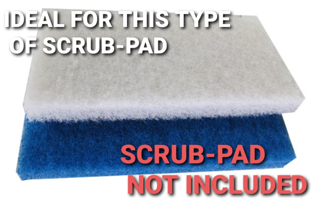 SCRUB PAD HANDLE